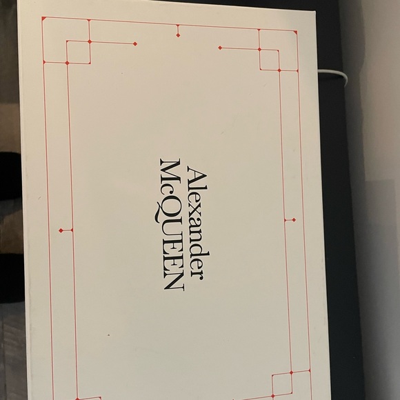 Alexander McQueen Black and White Men's Shoes - Picture 5 of 5